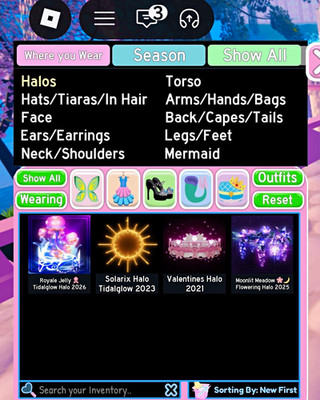 Royale High Halos (PLEASE MSG ME IF YOU RE INTERESTED)