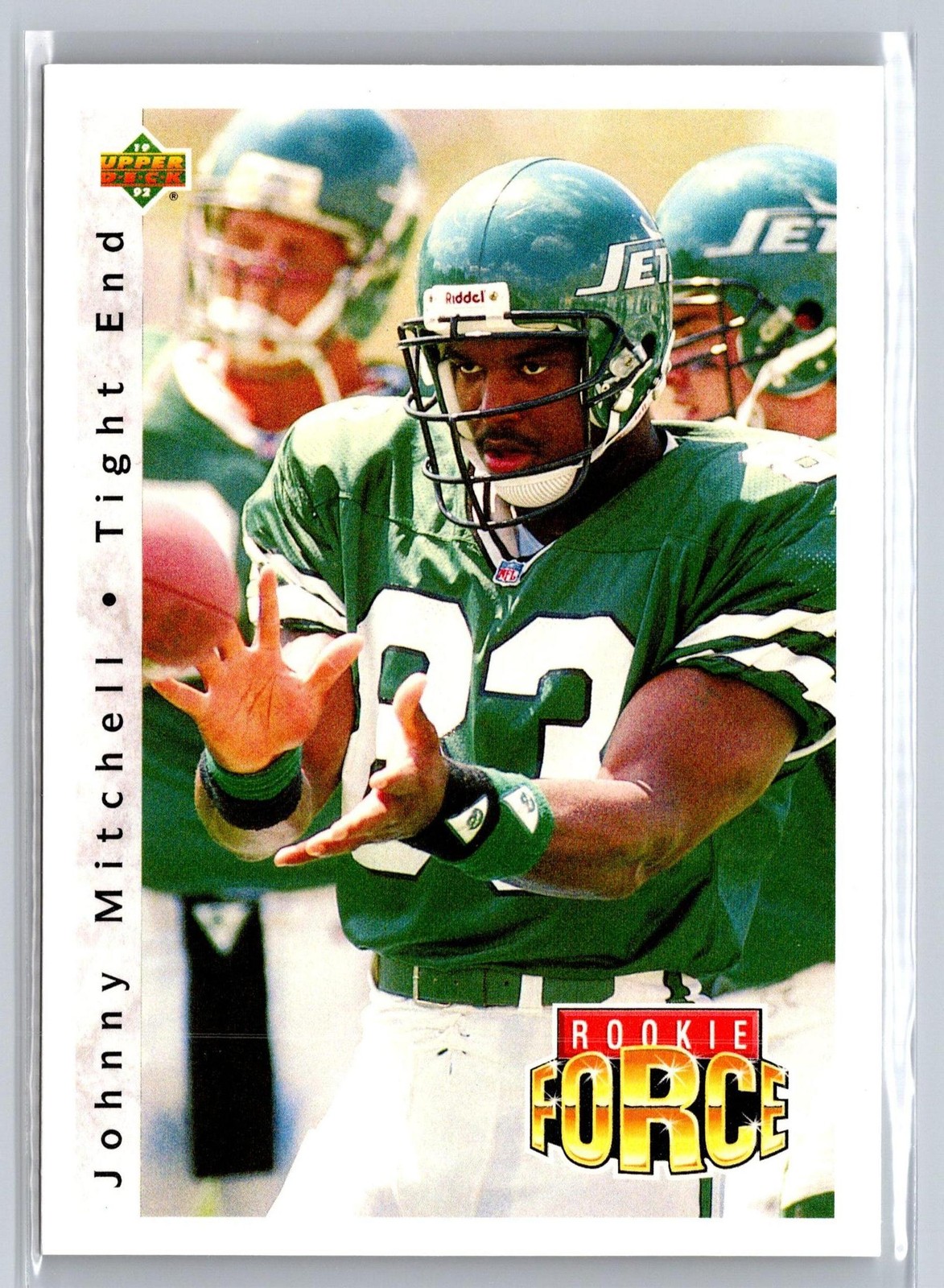 1992 Upper Deck #417 Johnny Mitchell New York Jets