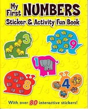 My First Numbers Sticker and Activity Fun Book