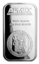 1 oz Silver Bar Apmex