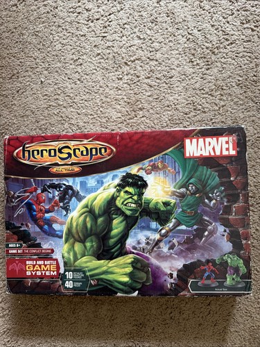 Heroscape Marvel The Conflict Begins Board Game Set Complete With Box