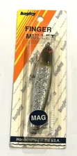 Vintage Bagley MAG Finger Mullet Bass Fishing Lure crankbait BEAUTIFUL bagley’s