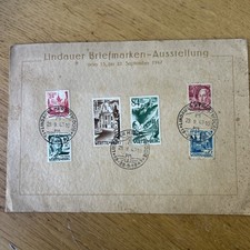 Lindwürmer Briefmarken-Ausstellung  gestempelt  