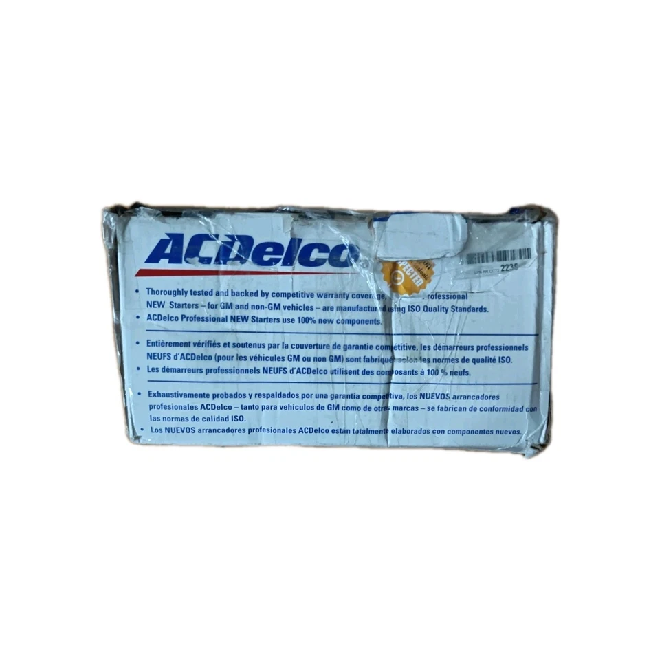 Arranque 337-1018 AC Delco nuevo para Chevy Suburban Express Van SaVana Tahoe C1500 Foto 3 de 4