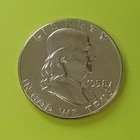 1958-P Silver Franklin Half Dollar Gem Brilliant Uncirculated