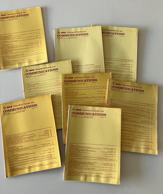 IEEE Transactions on Communications 8 Issue Lot 1976