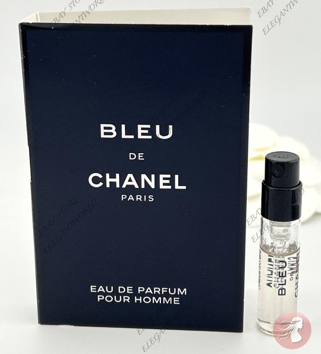 Chanel Bleu De Chanel Eau De Parfum Sample Spray For Men .05oz
