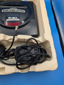 Sega Genesis Model One Complete In Rough Box - LOOK