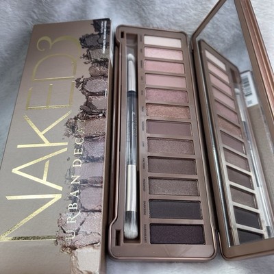 Urban Decay Naked3 Eyeshadow Palette full size NIB