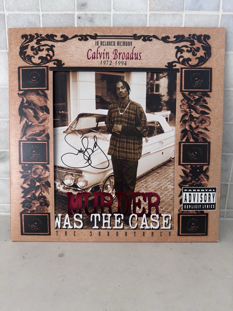 Snoop Dogg Signed Murder Was The Case Vinyl Autograph BAS Beckett