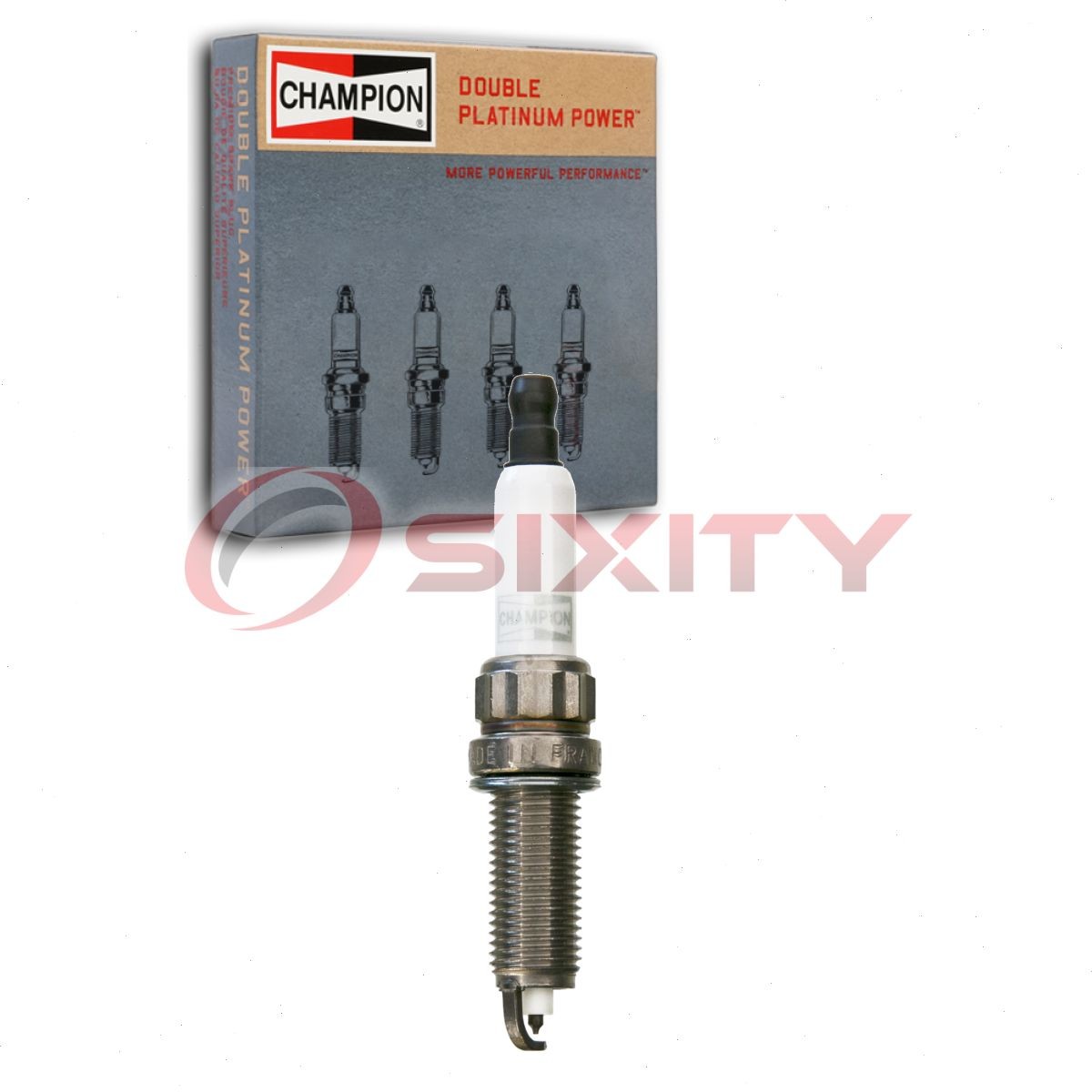 Champion 7428 Double Platinum Spark Plug for Ignition Secondary  ct
