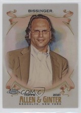 2021 Topps Allen & Ginter Chrome Refractor Buzz Bissinger #262 1a1r