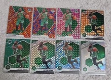 Jaylen Brown Panini Mosaic NBA Basketball Prizm Parallel Lot of 8 Diff. Cards