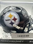 LeVEON BELL SIGNED AUTOGRAPHED PITTSBURGH STEELERS MINI HELMET ⛑️ BECKETT COA
