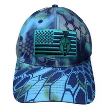Kryptek American Flag Strapback Baseball Cap Multicolor One Size Outdoor Cap