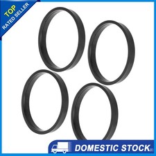 Zentrierringe für Autoradnaben (78,1mm bis 71,1mm),schwarz,Polycarbonat,4 Stück