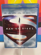 Man of Steel Blu-Ray DVD, 3 Disc Superman