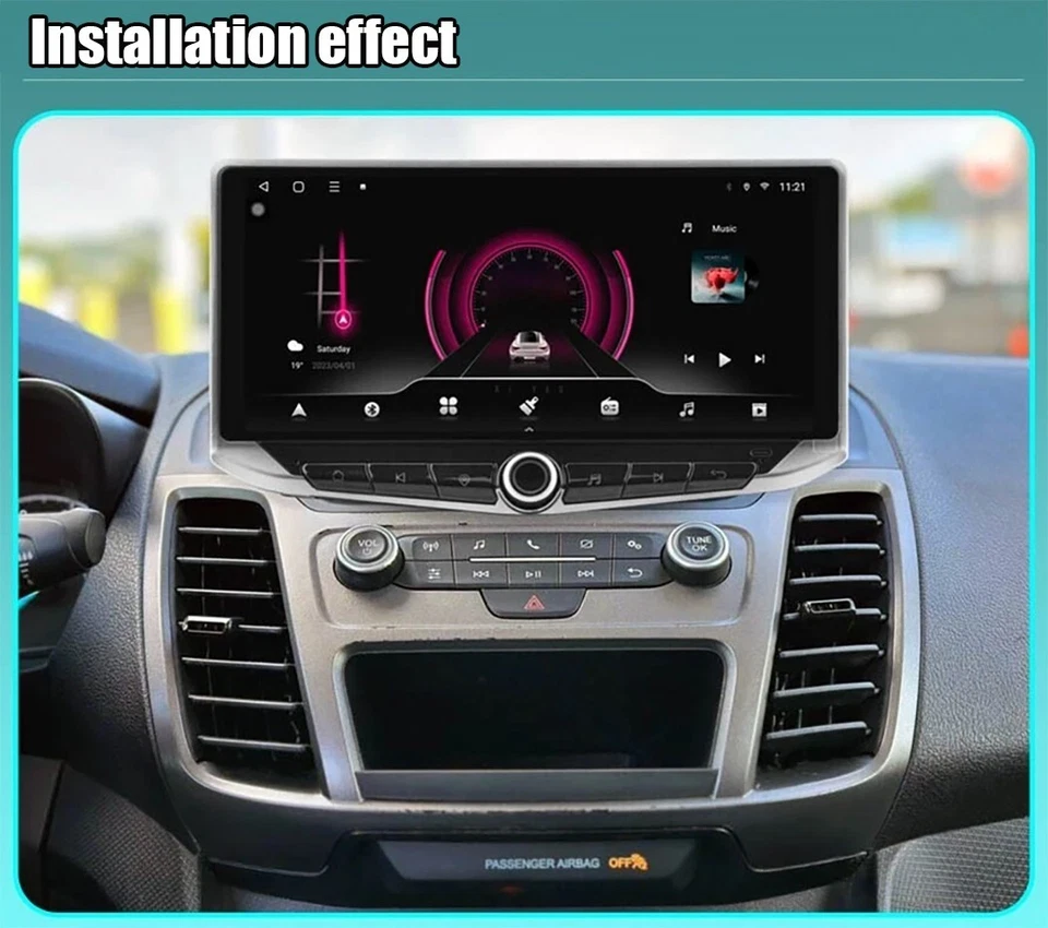 Unidad de radio navegación estéreo de coche para Ford Transit connect Tourneo 2018-2021 Foto 4 de 4