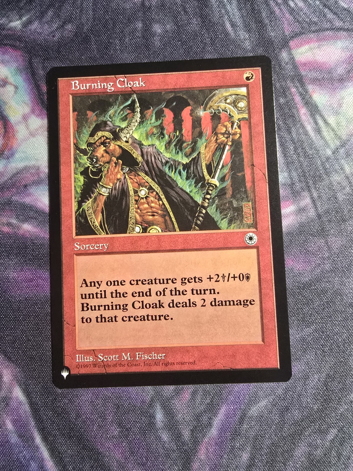 Burning Cloak The List Reprints Regular
