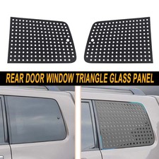  Rear Door Window Triangle Glass Panel Cover Trim For Mitsubishi Montero 07-21
