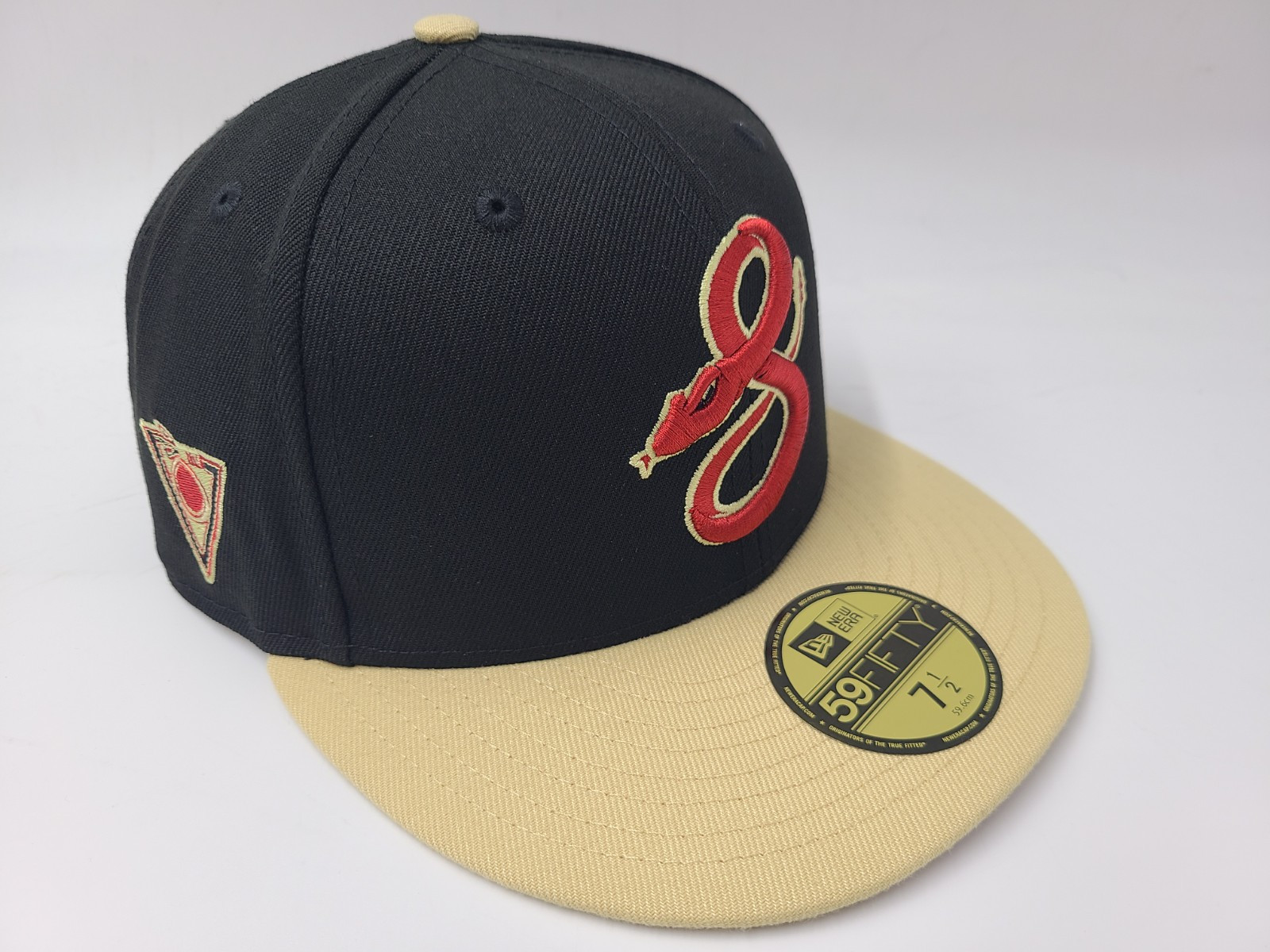 Arizona Diamondbacks Serpientes Hat Club New Era 59Fifty Fitted 7 1/2 Cap Black