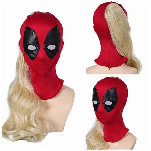 Dead Pool Ladypool/Wade Winston Wilson/Wolverine Mask Helmet Headgear Hat Unisex - Picture 2 of 55