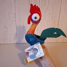 Disney Moana 2 Soft Toy Plush Heihei Hei Hei Chicken With Tag Approx 11" Simba
