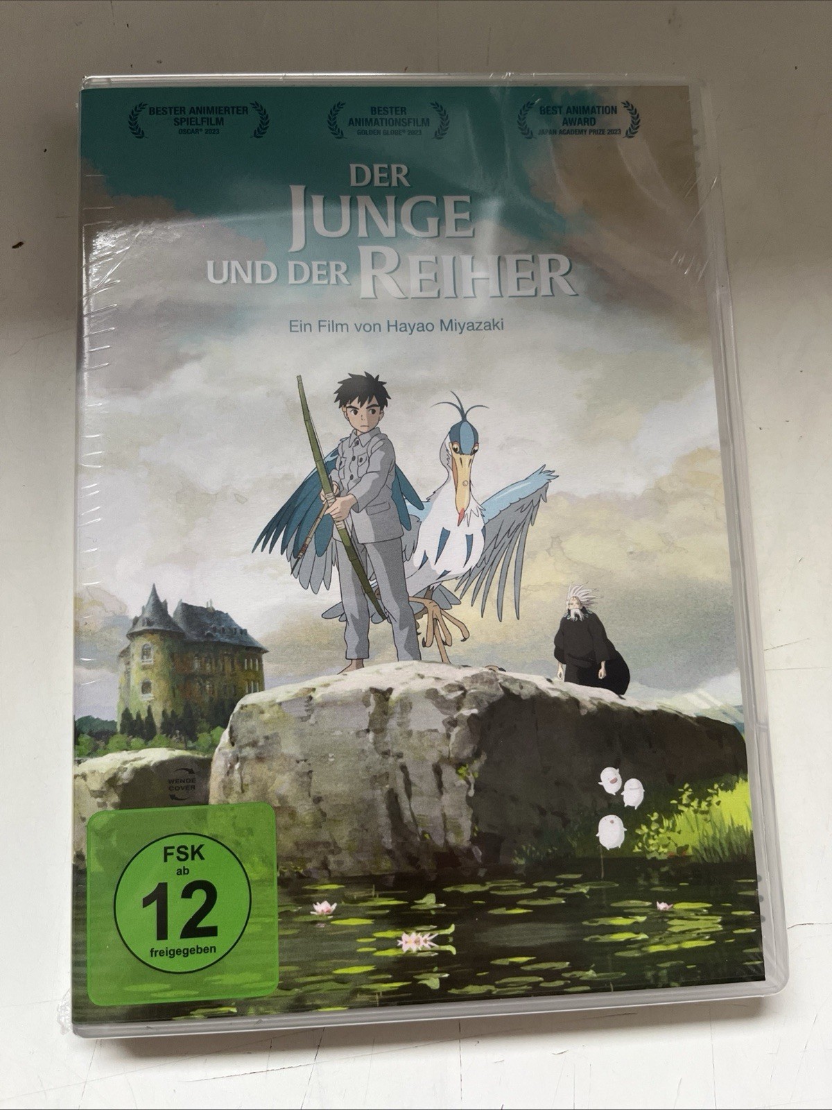 The Boy And The Heron (DVD) German Imported Brand New And Sealed, Fast Postage.