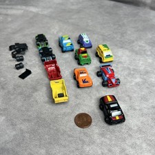 Lot of 11 Micro Machines Mini Cars Trucks 7 Good 4 Damaged READ