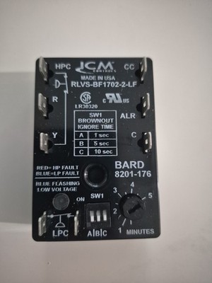 Bard JCM HVAC Compressor Control Module 8201-171BX Replaces S8201-169, 8201-088