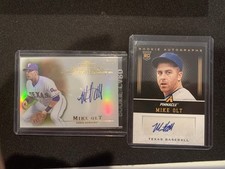 2013 Topps Tribute MIKE OLT On-Card Auto ORANGE SP  15/15 & Pinnacle Auto RC