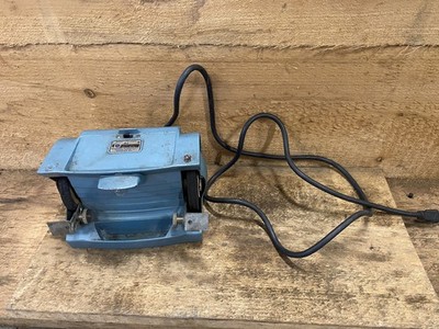 Meuleuse De Banc à Main Vintage - Marque Inconnue - Testée Et Fonctionnelle