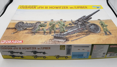 Montage : German sFH 18 Howitzer w/Limber 1/35 Smart Kit Dragon