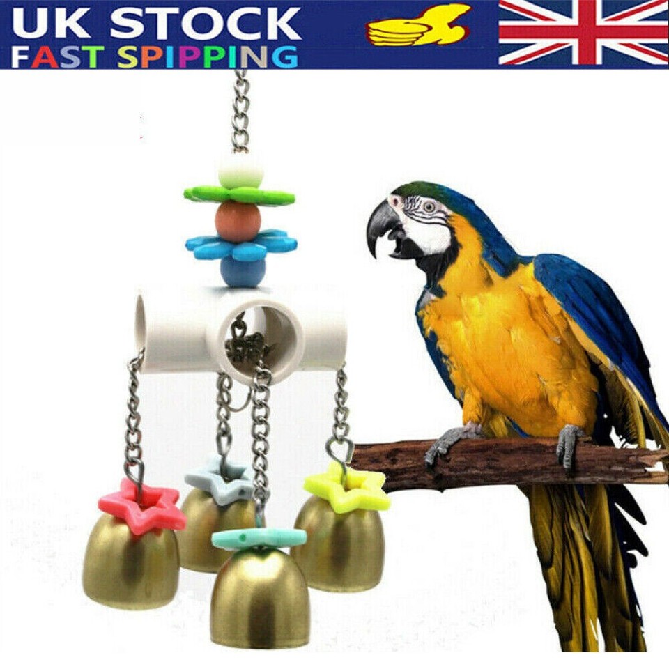 Visual Reference: Parrot Bird Chew Toys Macaw African Grey Cotton Knot Large