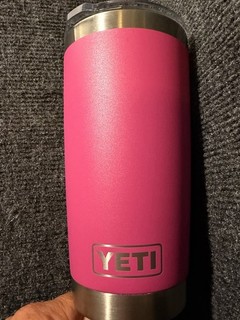 YETI Rambler 20 oz Tumbler Tropical Pink Stainless Steel w/MagSlider Lid