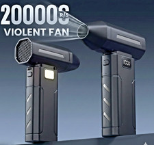 MINI SOUFFLEUR D'AIR COMPRIMÉ DÉPOUSSIÉREUR ÉLECTRIQUE AVEC LAMPE POUR CAMPING