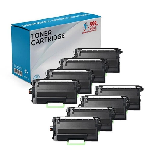 TN3610 Compatible 8 Pack Black Toner fits for Brother TN3610 HL-L6210DW HL-L6410