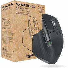 Logitech MX Master 3S Wireless Mouse with Quiet Clicks 910006581