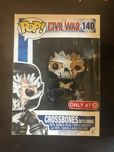 Funko POP! Marvel: Captain America Civil War - Crossbones  Target Excl. #140