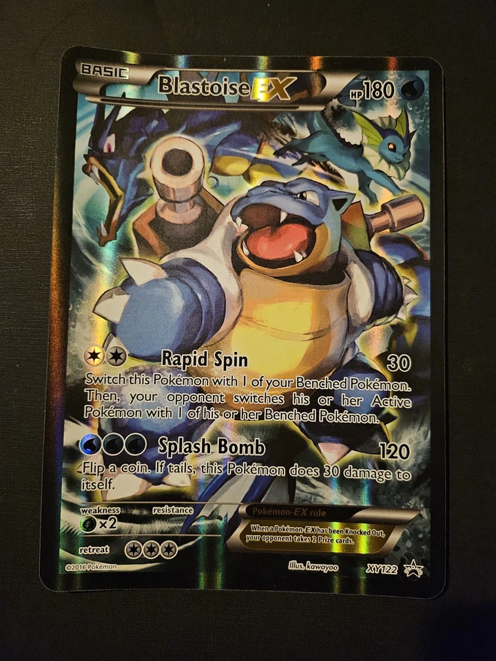 Xy124 Pikachu, Xy121 Charizard, Xy122 Blastoise, Xy123 Venusaur NM+ Jumbo Set Foto 4 de 4