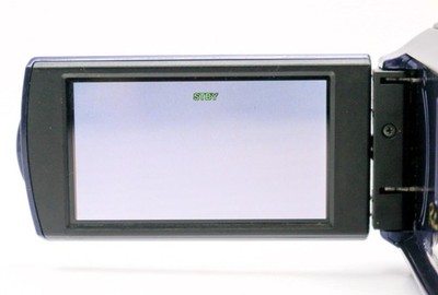 Sony Handycam DCR-SR68 80GB HDD Camcorder Blue – Tested – 60x Zoom