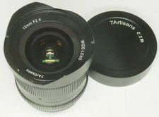7artisans 12mm F2.8  Wide Angle Large Aperture APSC Lens for Micro M4/3 Camera