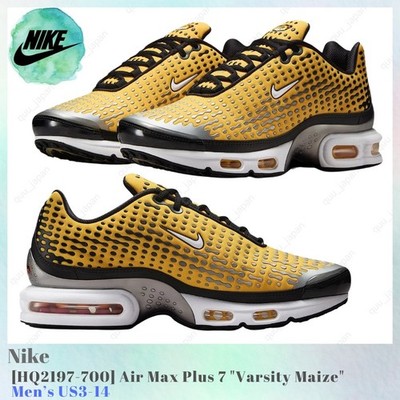 Nike Air Max Plus 7 Varsity Maize HQ2197-700 Men's US3-14 NEW