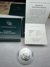 James Buchanan 1oz .999 Presidential Silver Medal in OGP Box & COA
