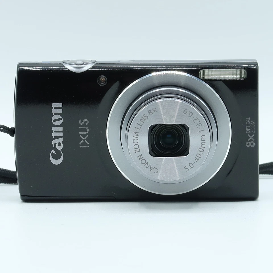 Canon IXUS 145 16MP 8X Zoom Compact Digital Camera Black Tested Full Kit - Image 4 of 4