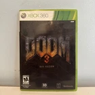 Doom 3 BFG Edition (Microsoft Xbox 360, 2012) CIB Complete w/ Manual - TESTED