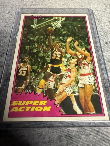 Magic Johnson [West] #W109 1981 Topps card