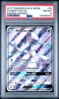 2017 POKEMON SUN & MOON SHINING LEGENDS #72 FULL ART/MEWTWO GX PSA 8