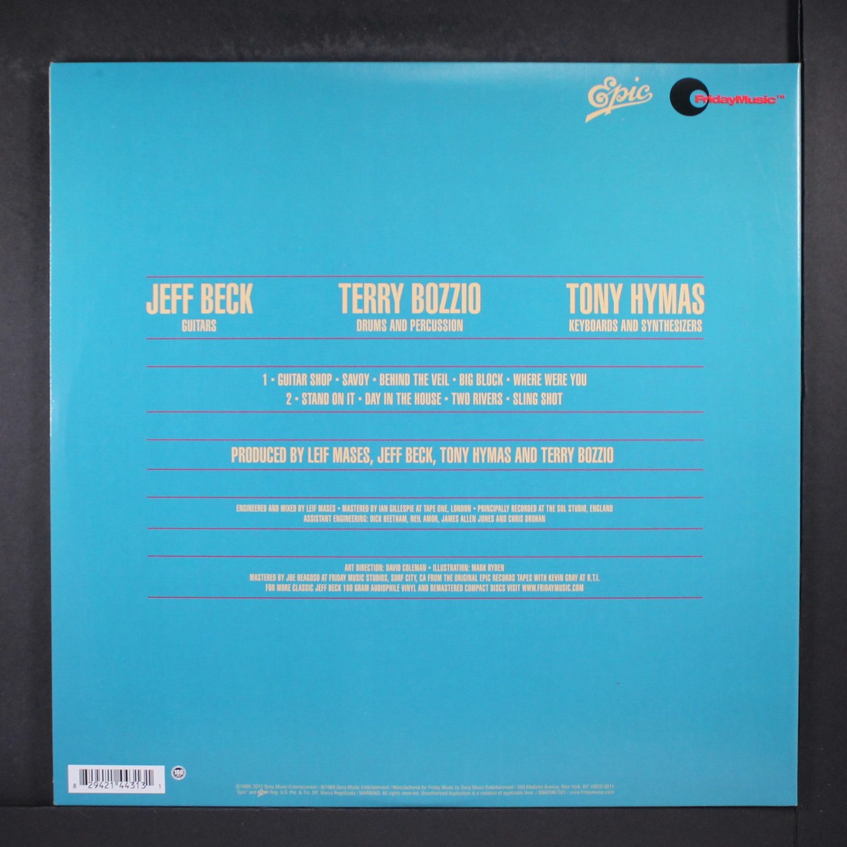 JEFF BECK: beck's guitar shop FRIDAY MUSIC 12