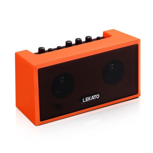 Lekato 5W Wireless Gitarrenverstärker Bluetooth Verstärker zum Üben Wiederaufladbar - Bild 2 von 12